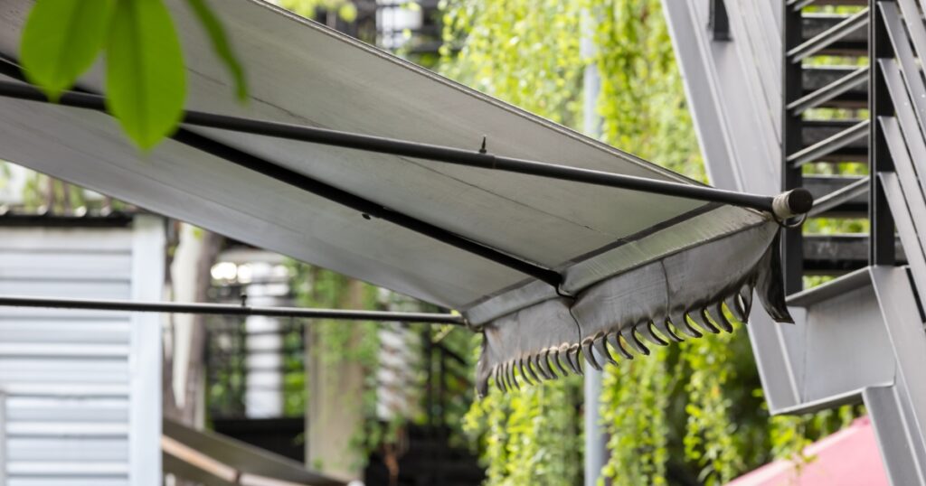 Choosing the right material for your outdoor awning